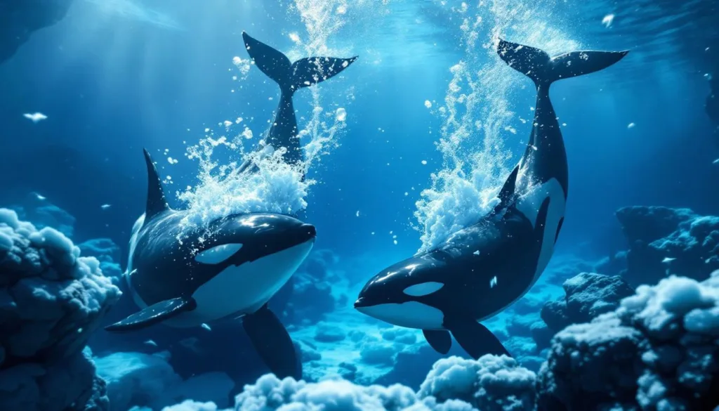 ביולוג חוקר את הסיבות להתפתחות לווייתני אורקה בעידן של שינויים אקלימיים דרמטיים וכאוס סביבתי.