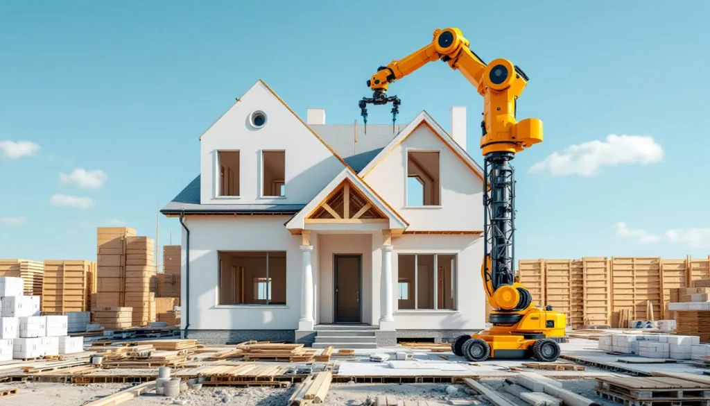 גלה כיצד מכונה חדשנית יכולה לבנות את ביתך ביום אחד בלבד ולמה זה חוסך לך תשלום לפועלים.