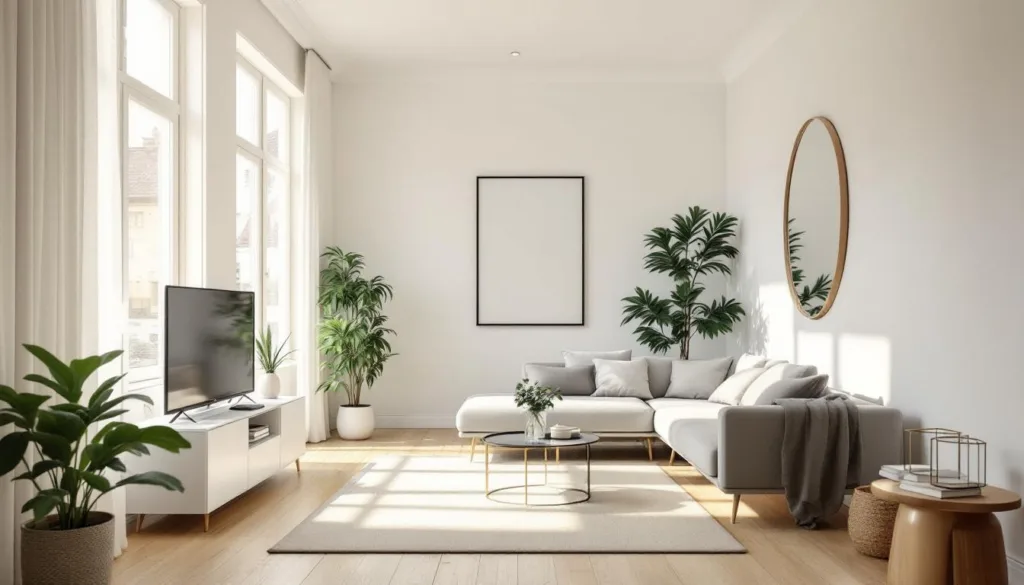 מעצב פנים מגלה את הטיפ שלו להגדלת מראה הסלון הקטן בצורה ויזואלית ומרשימה.