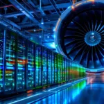 גלה מדוע ארצות הברית משתמשת בטורבינות מטוס על-קוליות לשיפור הביצועים והיעילות של מרכזי הנתונים שלה, ומה המשמעות הטכנולוגית לכך.