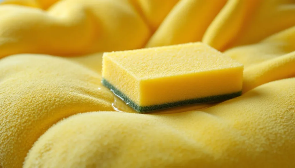 גלה את התוצאות המפתיעות כשבדקתי נוזל מטבח נשכח על הכריות הצהובות שלי – מומחים מנתחים את הממצאים.