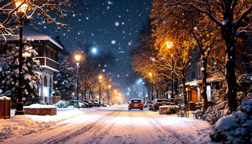 לילה שלג שקט ועדין ללא פאניקה ושרשראות – התחממו עם החדשות הטובות!