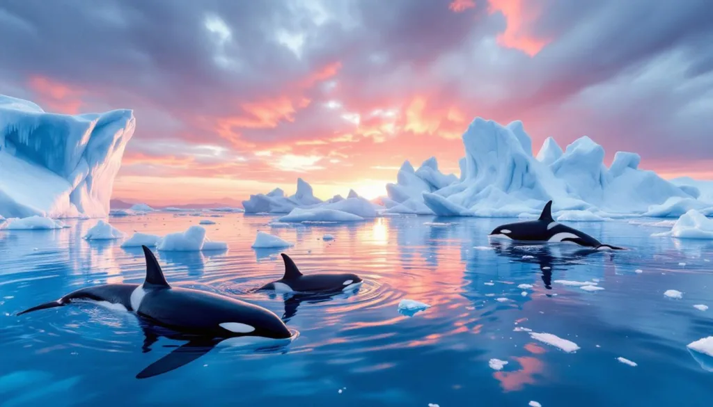 גרינלנד פועלת להגן על האורקות שלה באוקיינוס, בעוד שהקרח הנמס ממשיך לאיים על בית הגידול הטבעי שלהן.