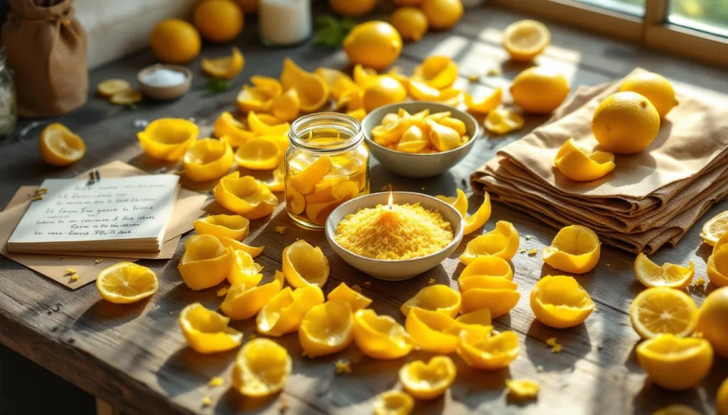 גלה דרכים לא שגרתיות לנצל קליפות לימון ולחסוך מאות שקלים עם טיפים יצירתיים ופשוטים לשימוש חוזר ביתי.