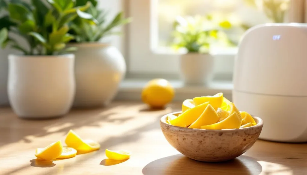 גלה כיצד להשתמש בקליפות לימון לנטרול ריחות בבית בצורה טבעית ויעילה, בלי צורך במטהר אוויר מסחרי.