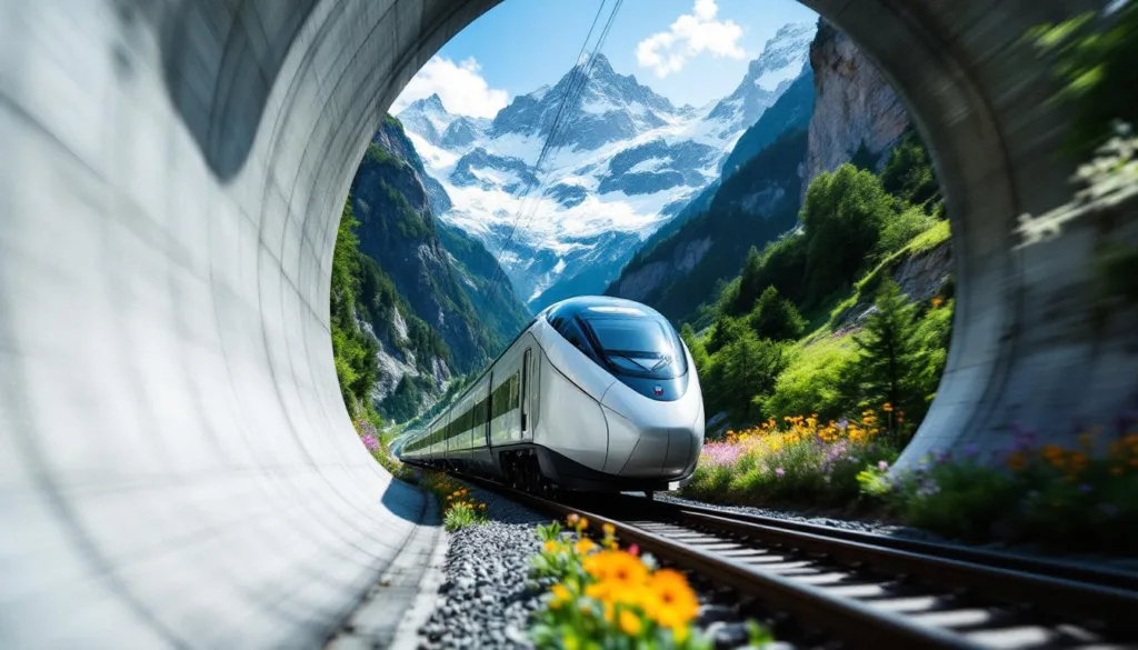 גלה את סודות המנהרות השווייצריות ותשוקת התחבורה שמאחורי הפיתוח המרשים שהדהים אותי.