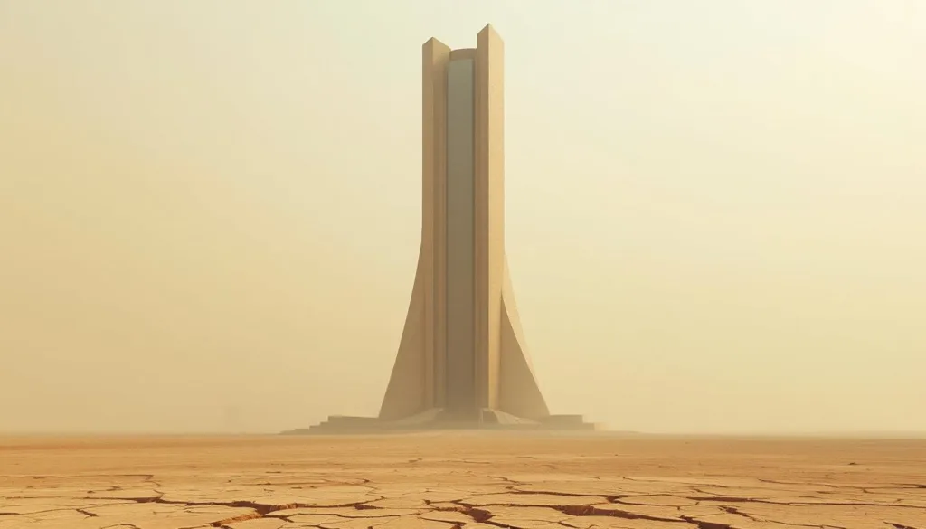 גלה כיצד המגדל הסעודי, שאינו גורד שחקים או ארמון, מגלם את אי השוויון והכחשת משבר האקלים באזורנו.