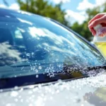 גלה כיצד חומץ פשוט מנקה ביעילות את השמשה הקדמית ללא צורך בחומרים מיוחדים או במטלית.