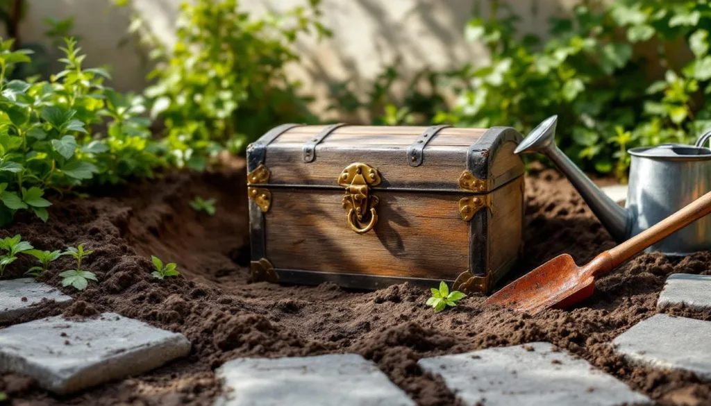 גלה את סיפורו של הפנסיונר שמצא אוצר מפתיע בחצרו, ללא קשר לשכנים או לעירייה, ונהנה מתגלית שמשנה את חייו.