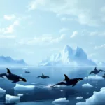 גלה מדוע האורקות נעלמות בעקבות התכה של הקרחונים וכיצד שינויי האקלים משפיעים על המערכת האקולוגית הימית.