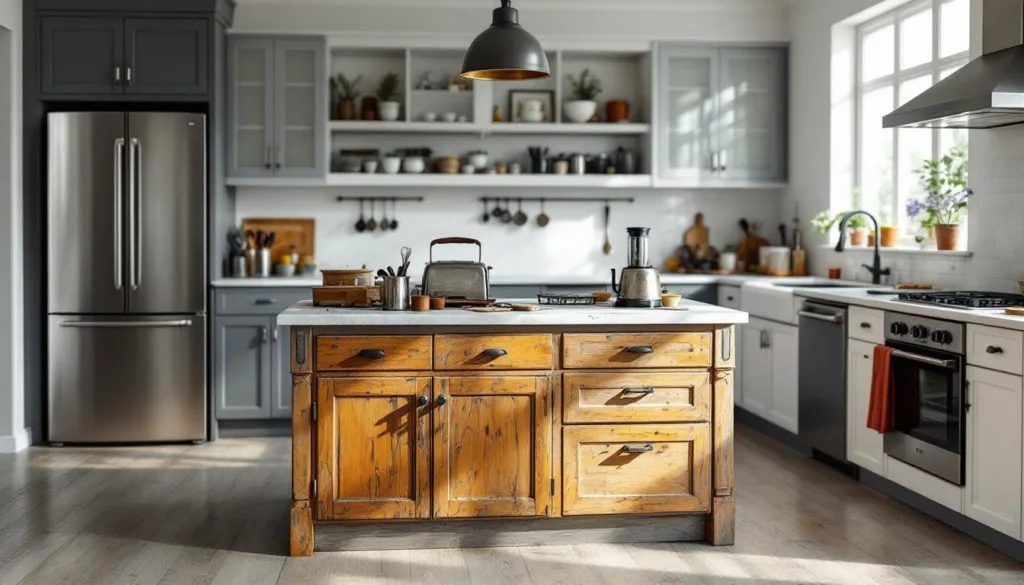 גלה מדוע איי המטבח הישן שלכם עשויים להכביד על המרחב ולמה הגיע הזמן לשדרג אותם לעיצוב מודרני ופונקציונלי.