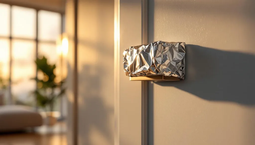 מומחה בוחן האם שימוש בנייר אלומיניום על ידיות דלת הוא טריק יעיל ושימושי לשיפור הנוחות והבטיחות בבית.