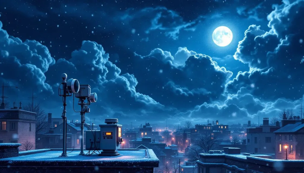 מטאורולוג מסביר מדוע השלג מגיע רק בשעות הלילה המאוחרות ומה המשמעויות למזג האוויר.