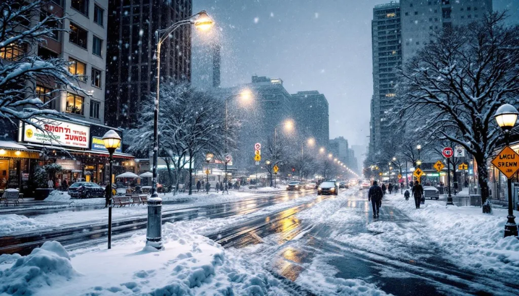 צפו בסופת השלגים החזקה שפגעה בעירנו והביאו לחשוף עד כמה הערים שלנו לא היו מוכנות להתמודד עם התנאים הקשים.