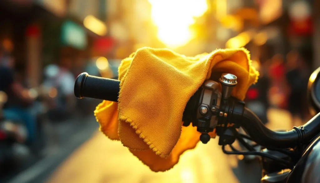 רוכב אופנוע מגלה את המשמעות האמיתית של סמרטוט צהוב על הכידון – סיפור מפתיע ומעמיק מאחורי הסימן הייחודי.