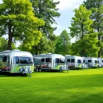 שיירת קרוואנים מתמקמת בפארק משפחתי וכל האירועים שבוטלו, מידע עדכני והנחיות למבקרים במקום.