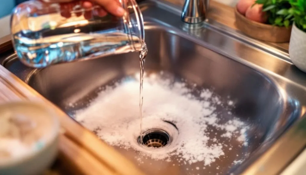 גלה את הטריק המדהים לפתיחת סתימות בקלות עם חצי כוס בלבד, ללא צורך בסודה לשתייה וחומץ.