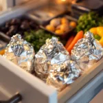 גלה מדוע שף מקצועי טוען ששימוש בנייר אלומיניום במקפיא הוא סימן לעצלות במטבח וכיצד לשפר את שיטות האחסון שלך.