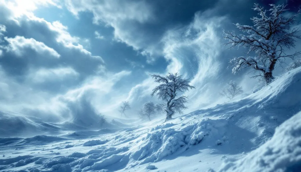 אזהרת סופת חורף קיצונית עם רוחות עזות של 100 קמ"ש ושלג בעומק מטרים מתקרבים במהירות – הישארו מעודכנים והיו ערוכים!