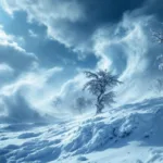 אזהרת סופת חורף קיצונית עם רוחות עזות של 100 קמ"ש ושלג בעומק מטרים מתקרבים במהירות – הישארו מעודכנים והיו ערוכים!