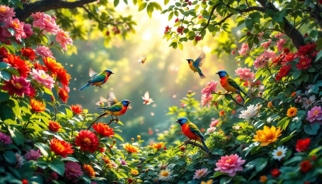 אם הציפורים האלו מגיעות לגינה שלכם, כנראה שיש לכם גן עדן קטן בבית עם טבע שופע וחיים מלאים בצבעים וקולות מרגיעים.