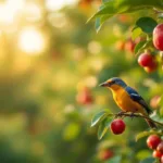 בדקתי במשך חודש שלם את הפירות שגדלים בגינה שלי וגיליתי את ההשפעות המרתקות שלהם על הציפורים באזור.