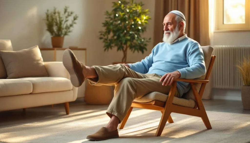 תרגיל פשוט ויעיל להורדת שומן בטן ללא ריצה וכושר, במיוחד עבור קשישים, שמסרבים לנסות שיטות מורכבות.