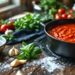 גלו מדוע השפים מוסיפים קורט סודה לשפר את הטעם ולהפחית את החומציות ברוטב עגבניות, וכיצד זה עוזר למנוע צרבת.