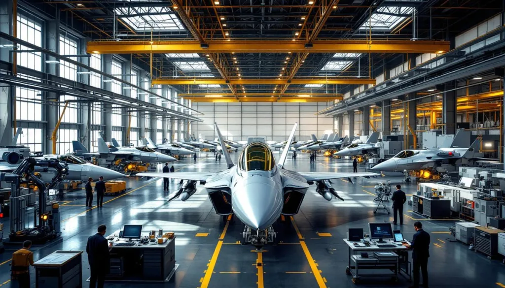 מהנדס תעופה חושף כיצד המפעל הגדול בעולם מייצר שמונה מטוסי קרב בו זמנית, בתהליך טכנולוגי מתקדם וחדשני.