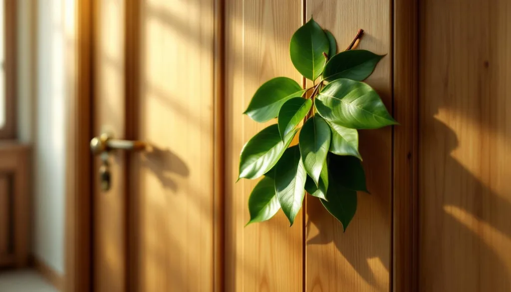 מומחה צמחים מסביר את הסיבות המדוע כדאי לתלות עלי דפנה על דלת חדר השינה, כולל טיפים לשיפור האנרגיה והאווירה בבית.