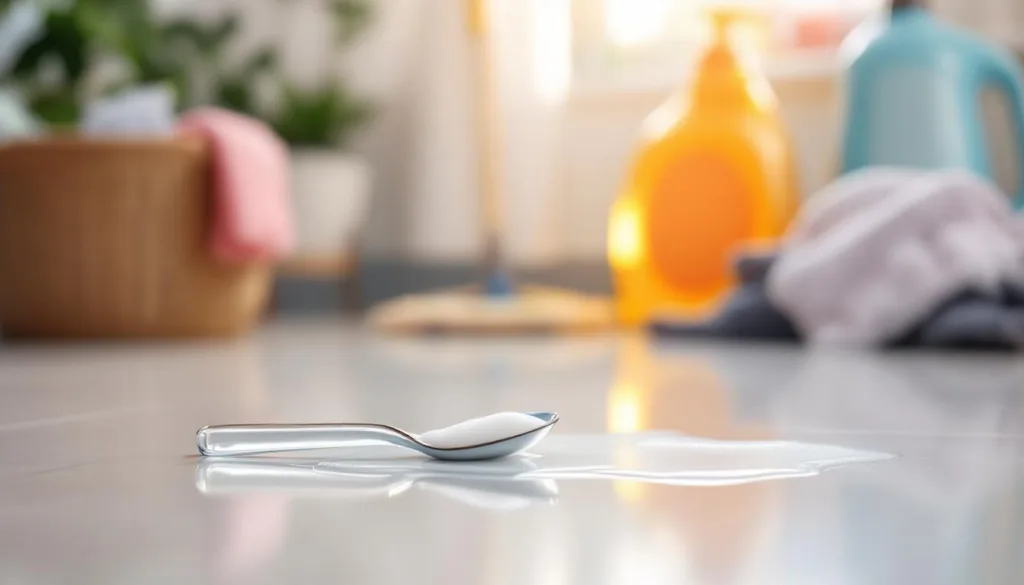 עוזרת בית חושפת טריק פשוט: כף אחת של נוזל מטבח זול שומרת על ריח רענן ורצפות נקיות למשך שבוע שלם.