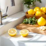 שף מנוסה משתף טיפים טבעיים ויעילים להיפטר מריחות רעים במטבח ללא שימוש בתרסיסים כימיים, לשמור על אוויר נקי ורענן.