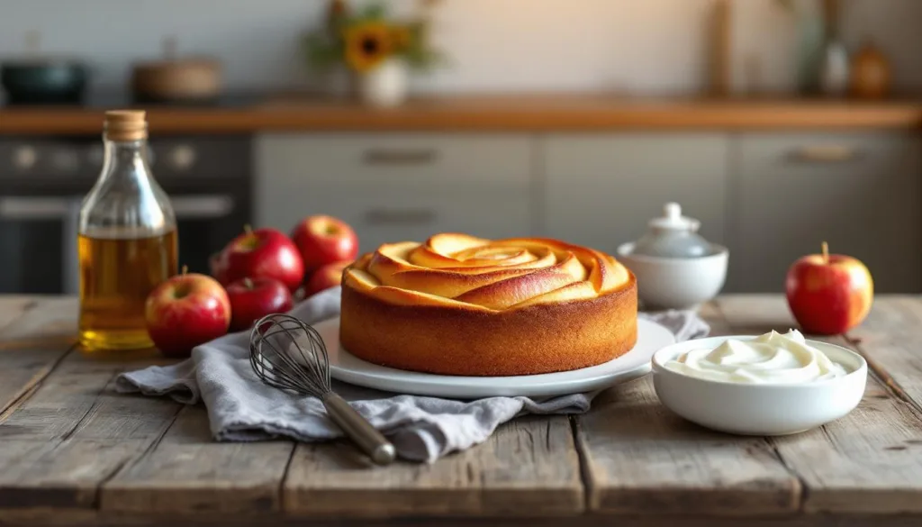 למדו להכין עוגת תפוחים טעימה וקלה עם שמן ויוגורט תוך 30 דקות בלבד, בהדרכת שף קונדיטור מקצועי.