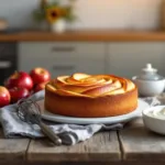 למדו להכין עוגת תפוחים טעימה וקלה עם שמן ויוגורט תוך 30 דקות בלבד, בהדרכת שף קונדיטור מקצועי.